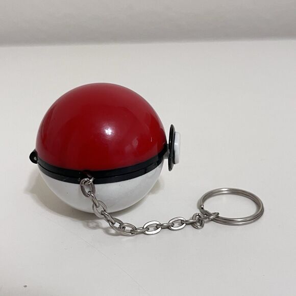 Vintage Pokemon Snorlax Pokeball Keychain 1999 Nintendo Basic Fun - Picture 9 of 12